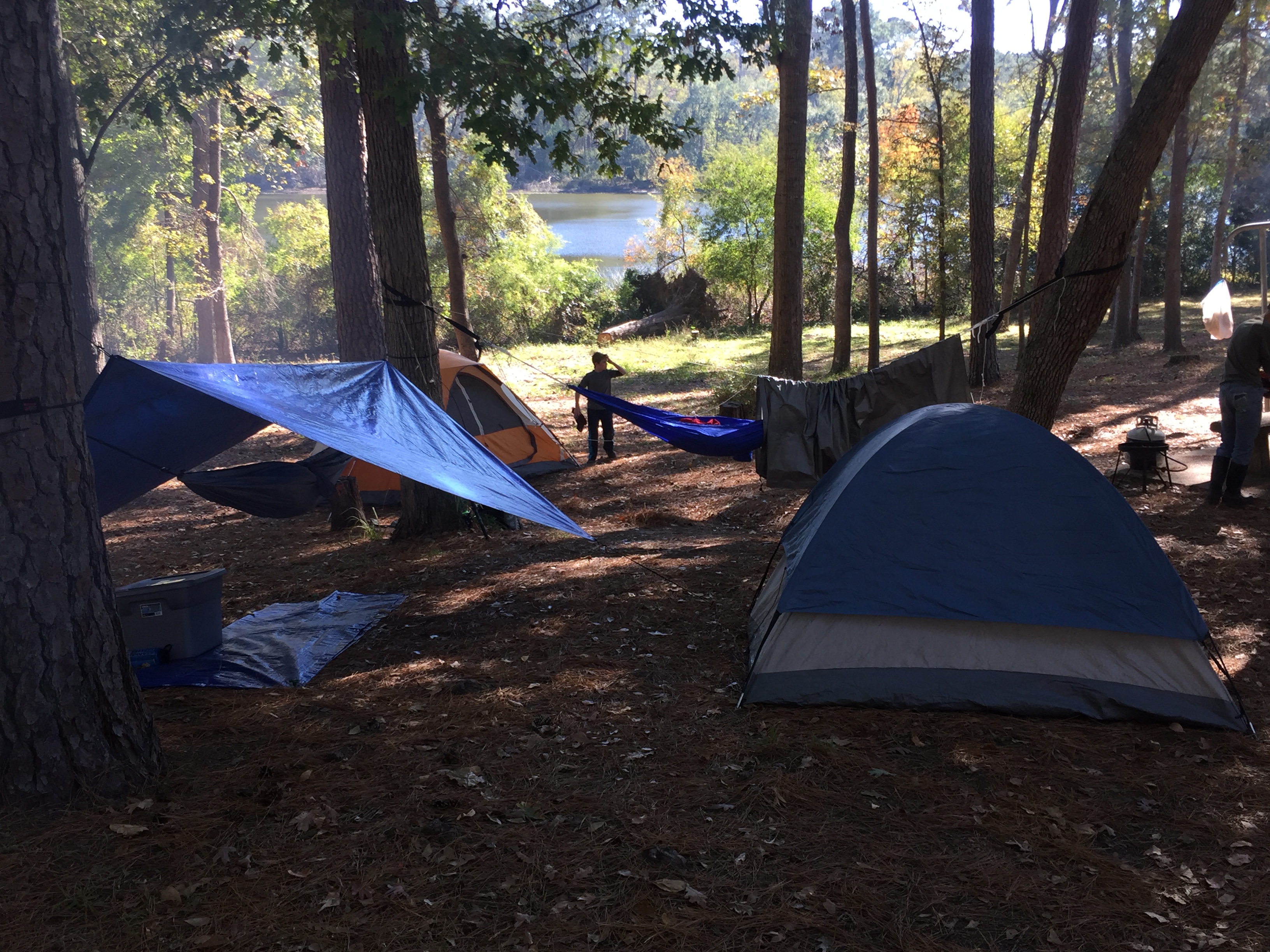 Campout Huntsville State Park Troop 1861